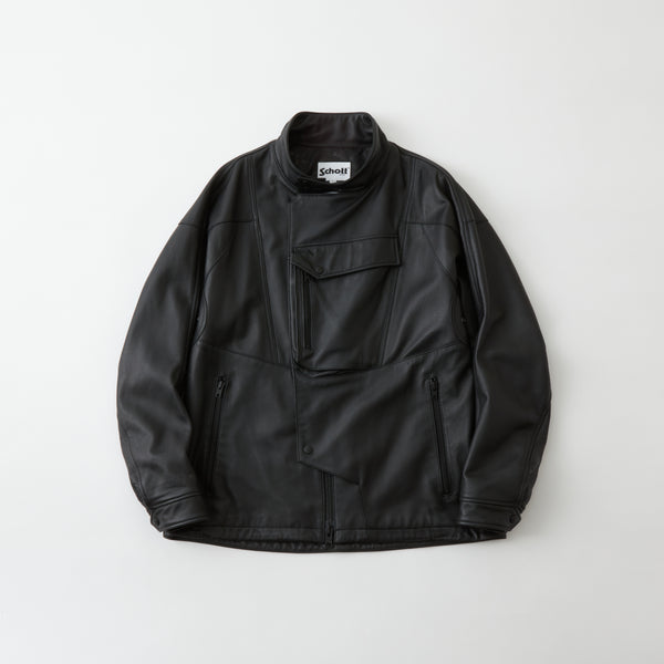 WM × Schott SHEEP LEATHER RIDER'S JACKET