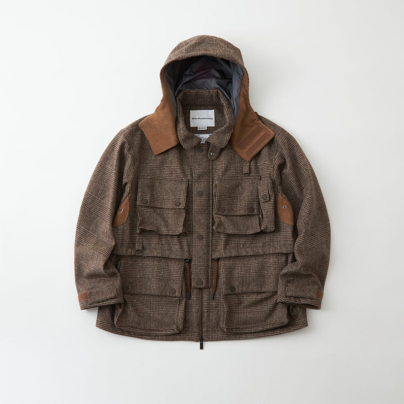 WINDSTOPPER GLEN CHECK MULTI POCKET JACKET