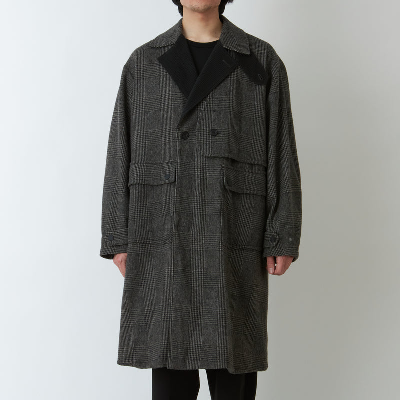 WINDSTOPPER GLEN CHECK COAT