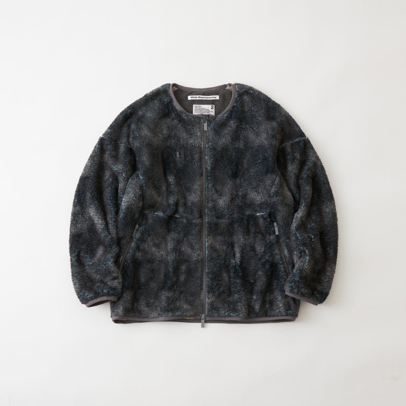 ABSTRACT PATTERN FLEECE BLOUSON - White Mountaineering®︎ – White