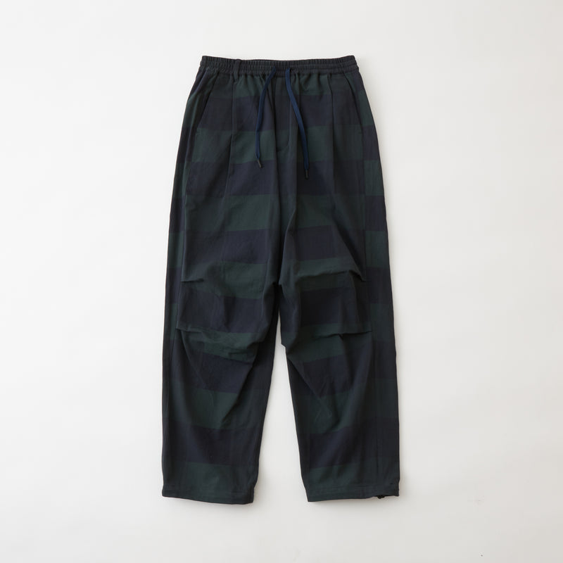 BLOCK CHECK EASY PANTS