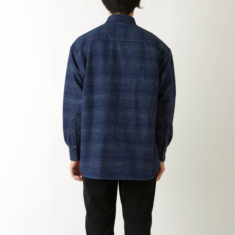 SASHIKO OMBRE SHIRT