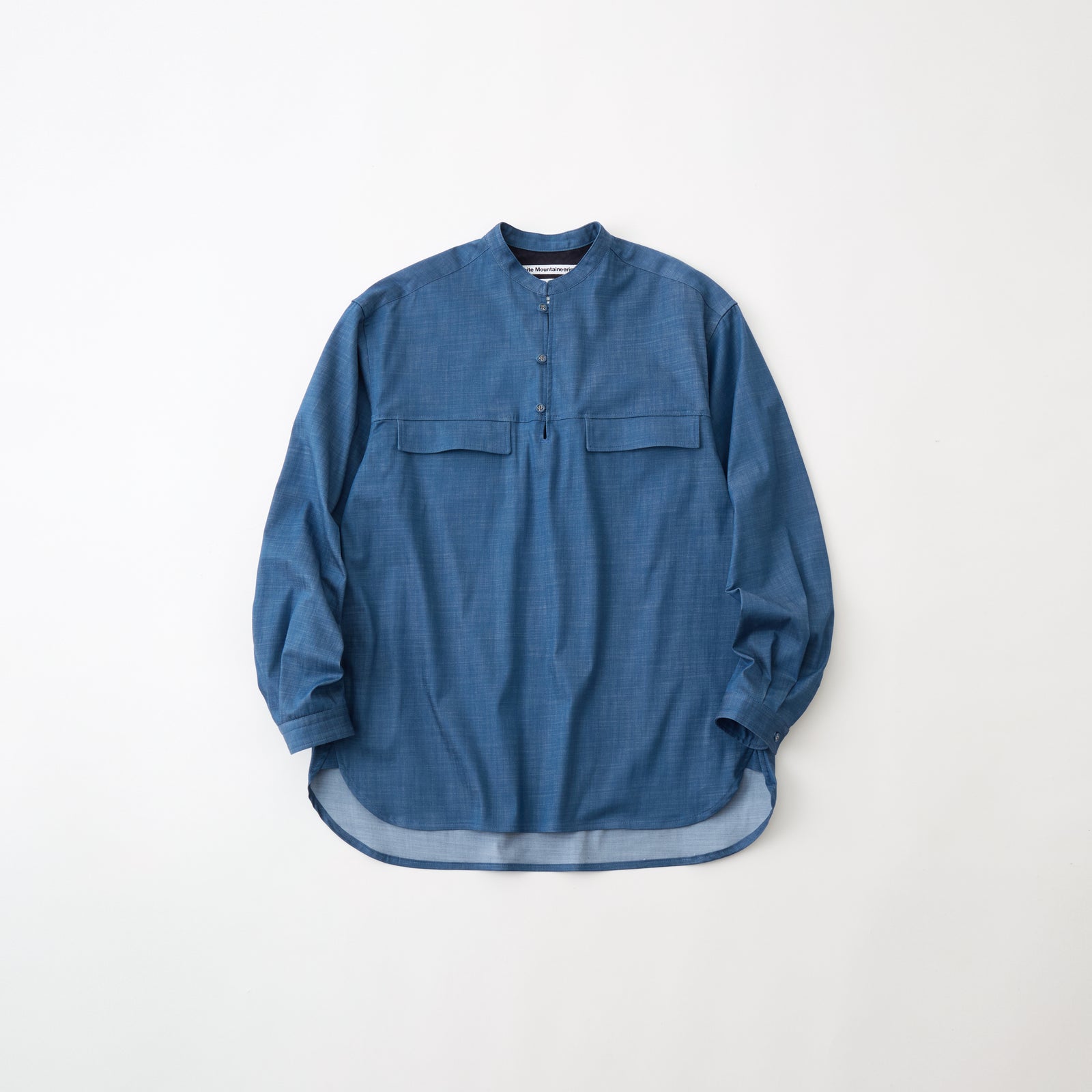 CHAMBRAY PULLOVER SHIRT - White mountaineering®︎ – White