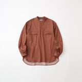 CHAMBRAY PULLOVER SHIRT