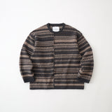 FAIR ISLE PATCHWORK KNIT PULLOVER
