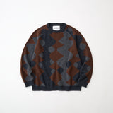 INTARSIA KNIT PULLOVER