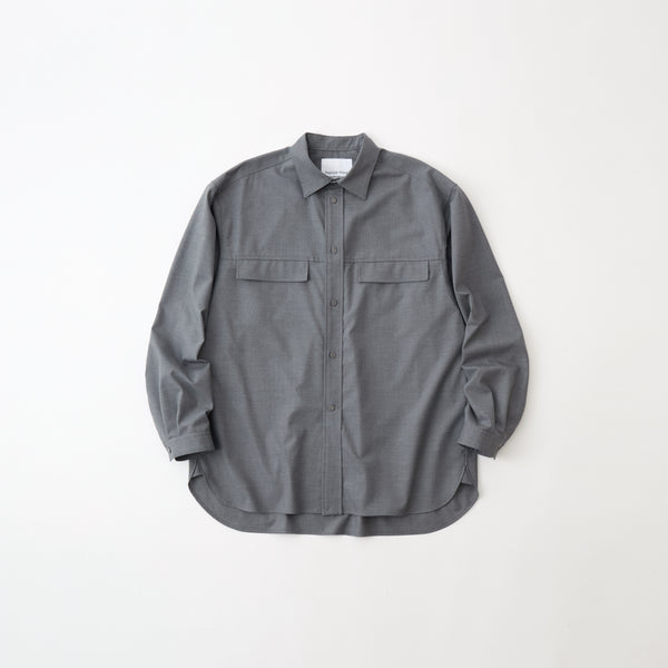 MID GUSSET SLEEVE STRETCH SHIRT