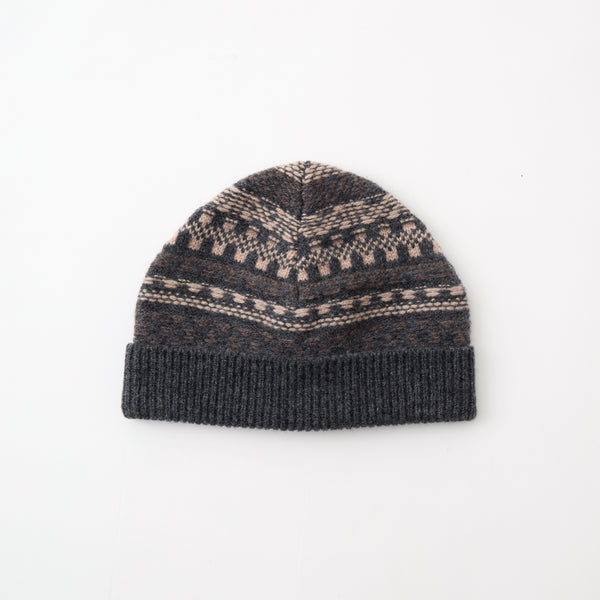 FAIR ISLE WOOL BEANIE