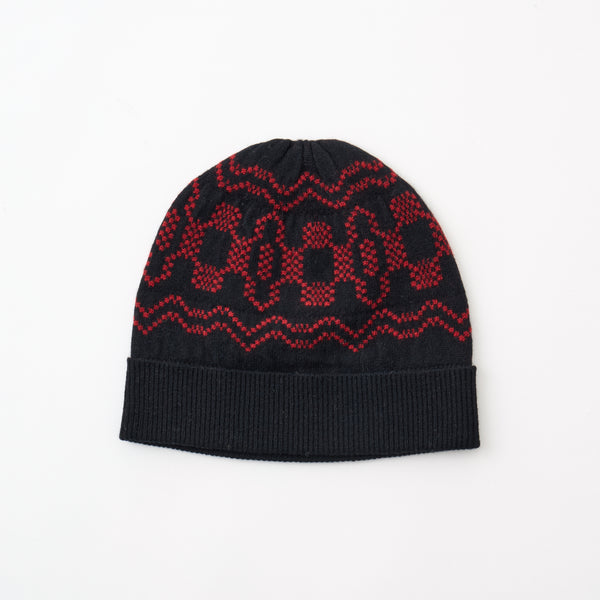 NORDIC PATTERN BEANIE
