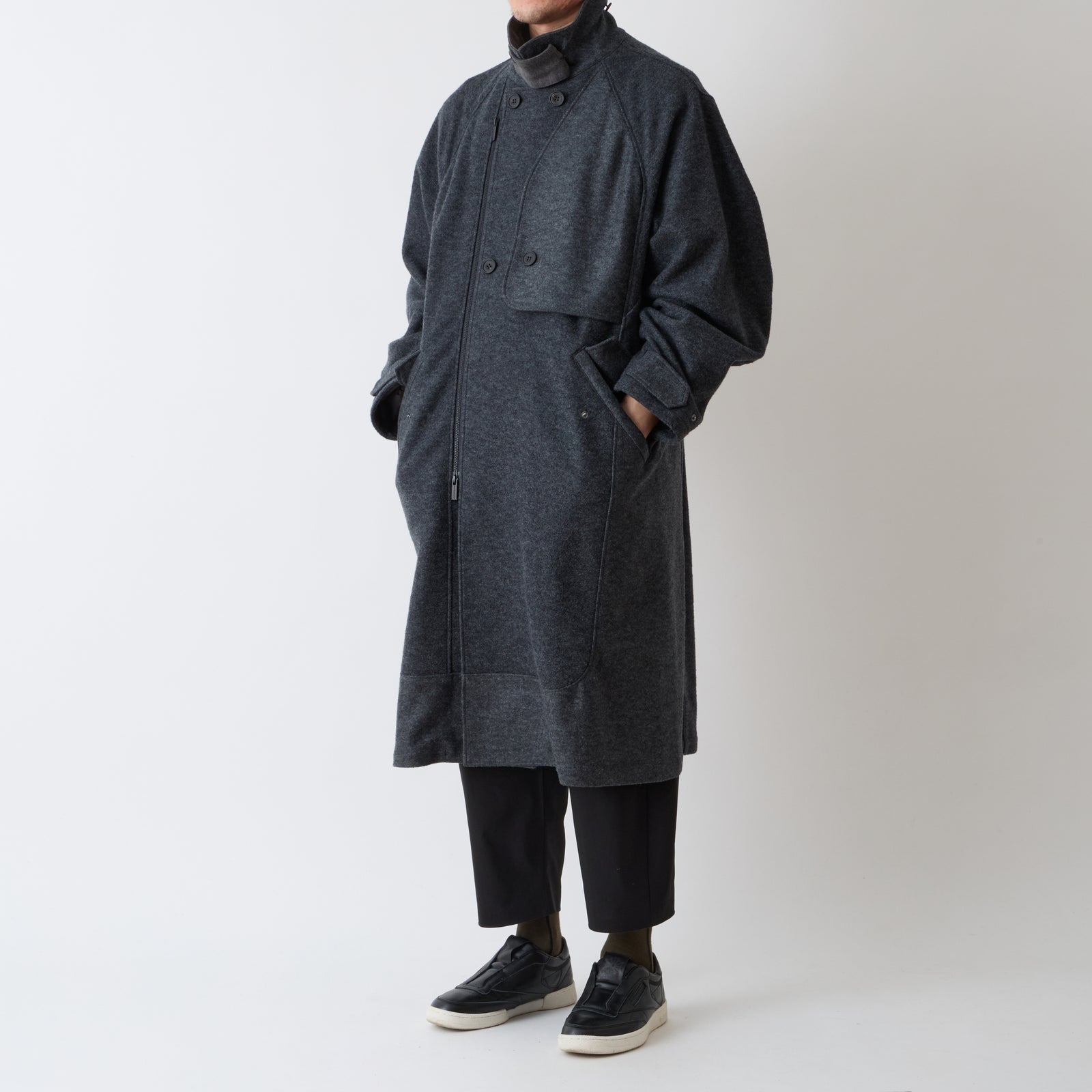 ジャケット・アウター komatsumatere BALMACAAN COAT BALMACAAN COAT - White mountaineering®︎ – White