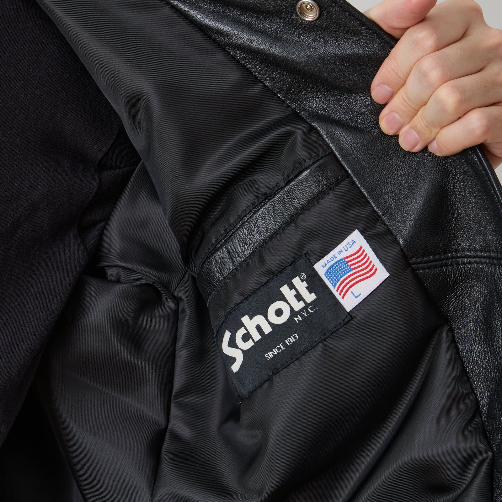 WM × Schott LEATHER COACH JACKET - White mountaineering®︎ – White