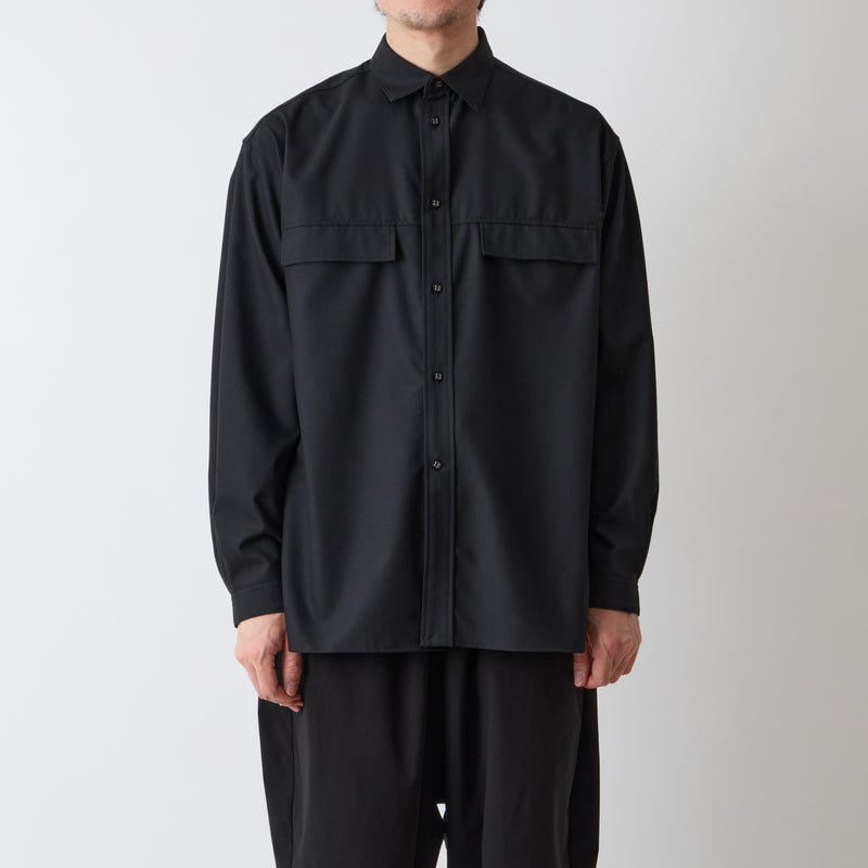 MID GUSSET SLEEVE STRETCH SHIRT