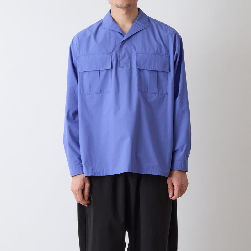 WIDE GUSSET SLEEVE PULLOVER SHIRT