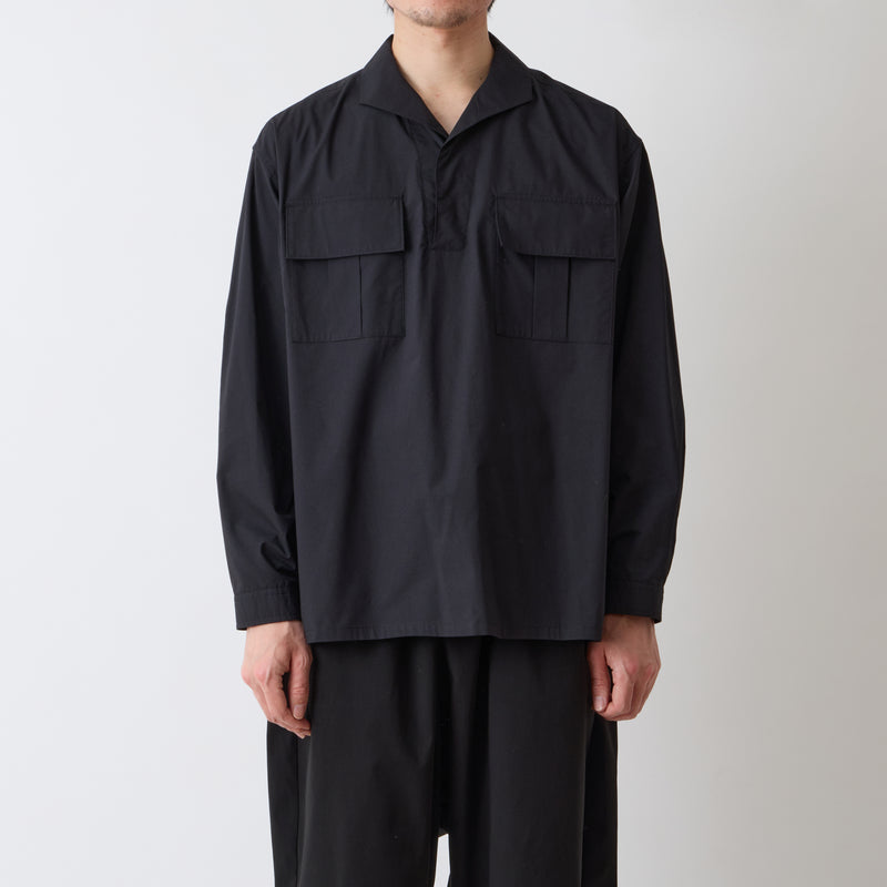 WIDE GUSSET SLEEVE PULLOVER SHIRT
