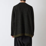 MELANGE WIDE RAGLAN PULLOVER