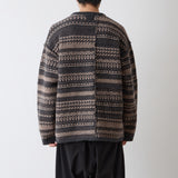 FAIR ISLE PATCHWORK KNIT PULLOVER