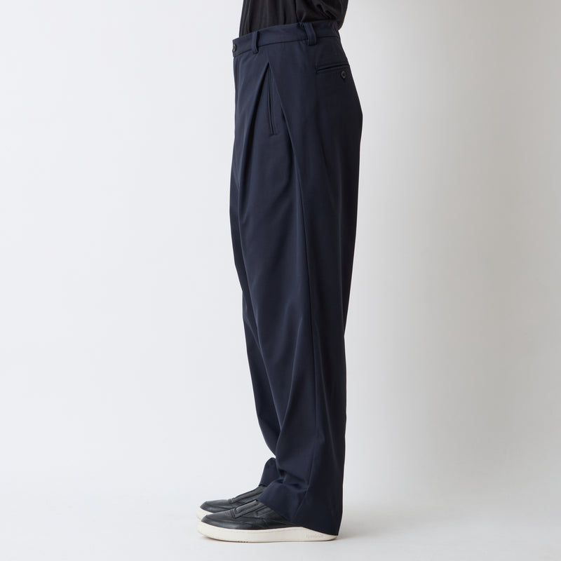 SOLOTEX 2 TUCK WIDE PANTS