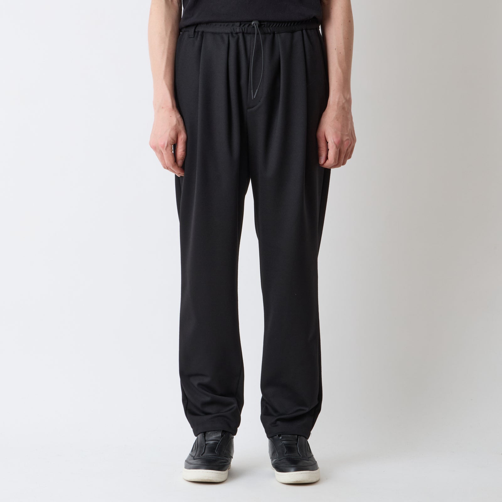 パンツ STRETCH LIGHT WEIGHT EASY TAPERED PANTS Japan Blue Indigo Sashiko Easy Pants - Okayama Denim