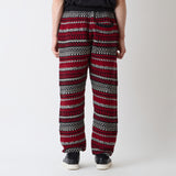 FAIR ISLE ZIP KNIT PANTS