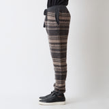 FAIR ISLE ZIP KNIT PANTS