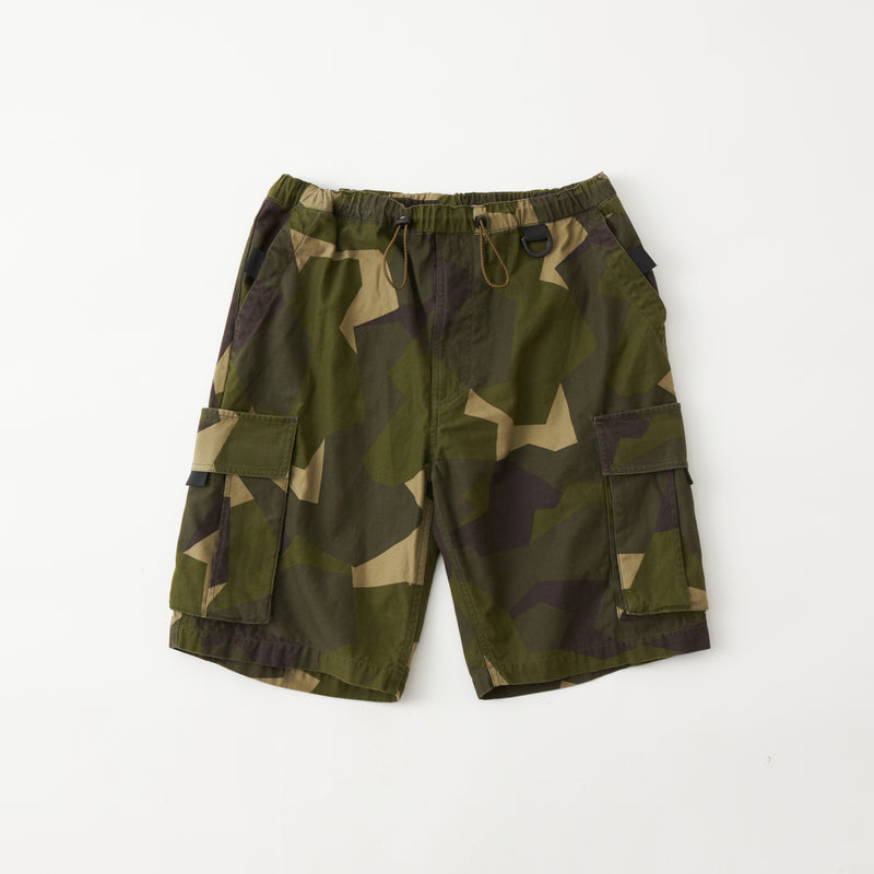 WM × WILD THINGS SWEDEN CAMO CARGO SHORT PANTS