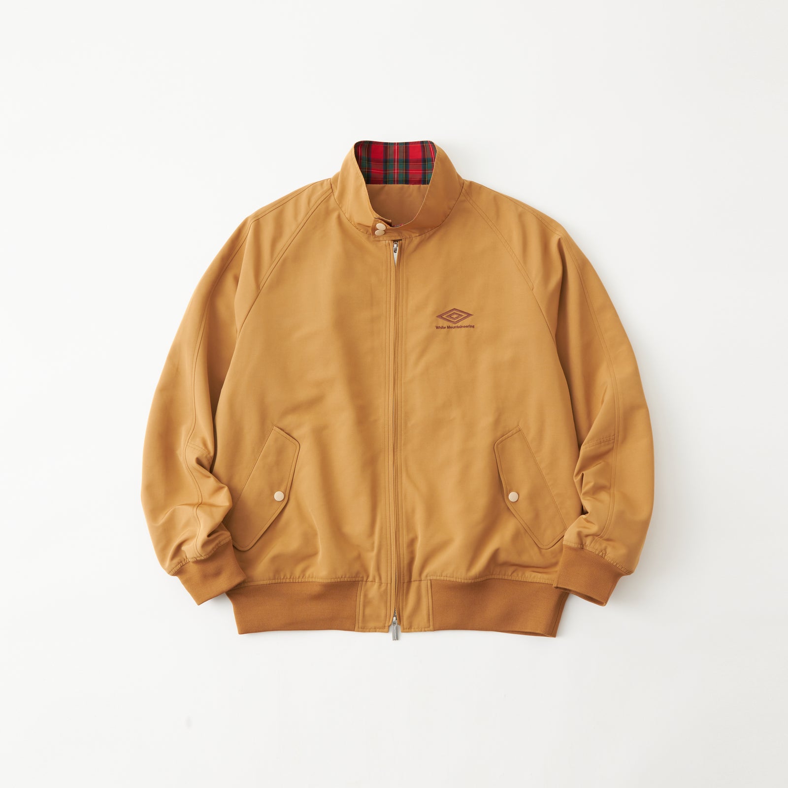 WM × UMBRO HARRINGTON JACKET - White mountaineering
