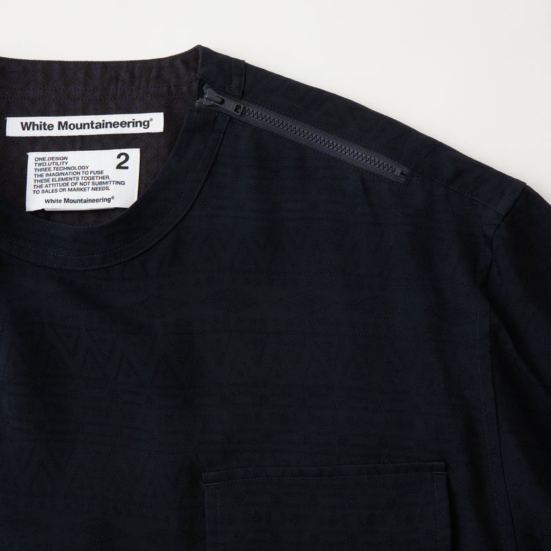 JACQUARD CREWNECK SHIRT