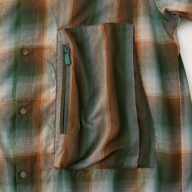 CHECK LARGE POCKET SHIRT