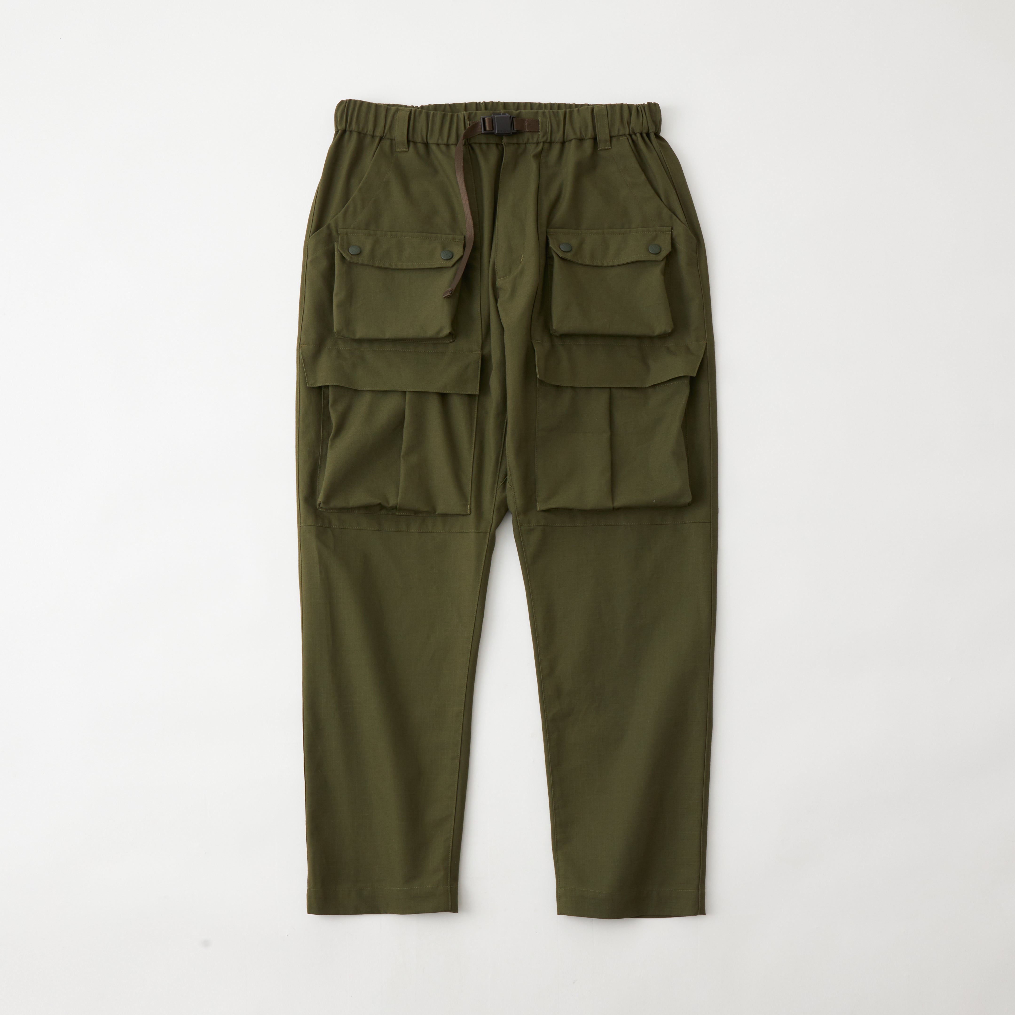 WHITE MOUNTAINEERING x GRAMICCI STRETCH 3 TUCK PANTS BLACK