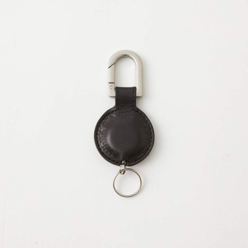 LEATHER REEL KEYCHAIN