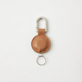 LEATHER REEL KEYCHAIN