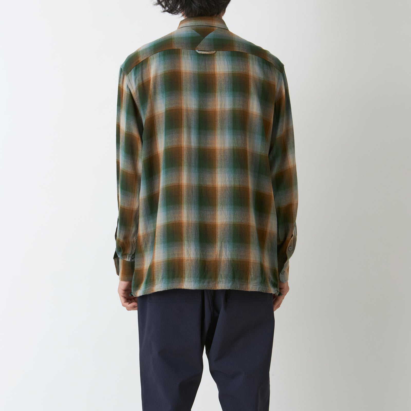 CHECK LARGE POCKET SHIRT - White mountaineering®︎ – White CHECK LARGE POCKET SHIRT - White mountaineering®︎ – White