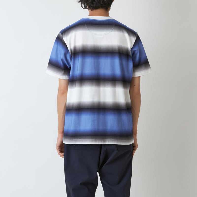 GRADIENT STRIPE T-SHIRT