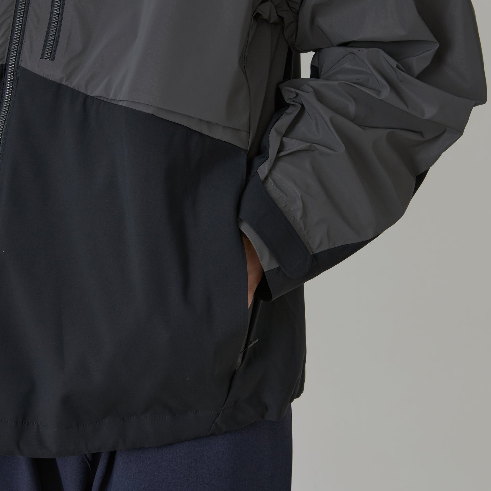 White Mountaineering パーカー 青 0220824A0017 REFLECTOR PARKA - White mountaineering®︎ – White