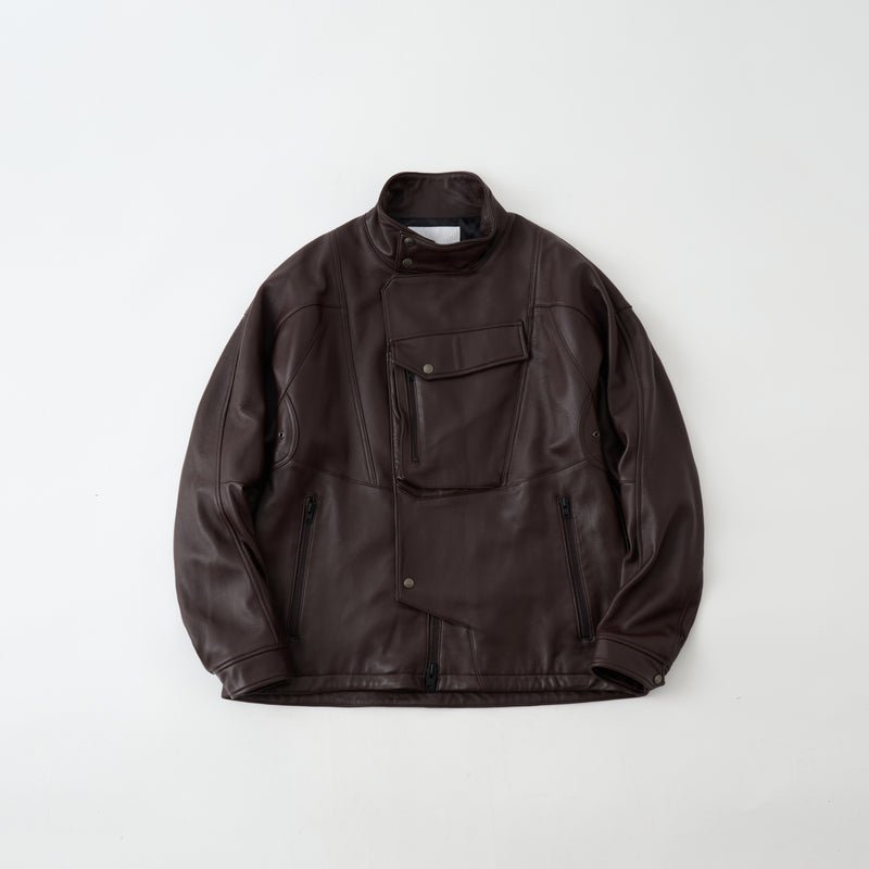 【EXCLUSIVE】WM × Schott SHEEP LEATHER RIDER'S JACKET