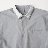 STRETCH BOX SILHOUETTE SHIRT