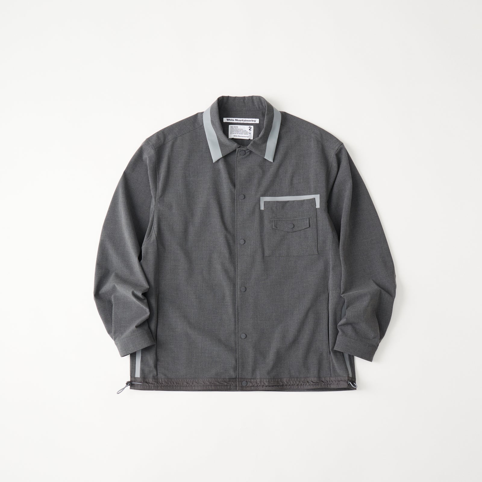 MID GUSSET SLEEVE BLOUSON - White Mountaineering®︎ – White