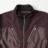 GARMENT DYE STAND COLLAR BLOUSON