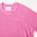 RAGLAN KNIT PULLOVER