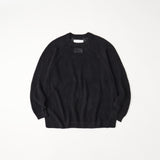 RAGLAN KNIT PULLOVER
