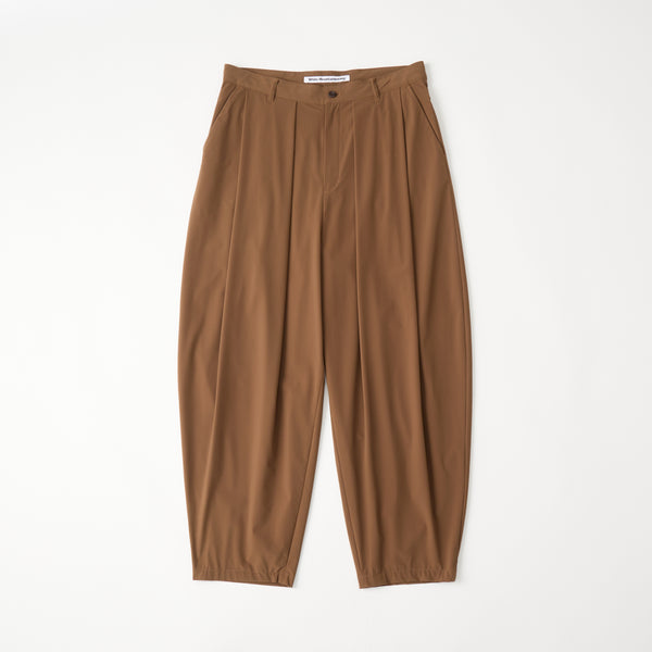 8 TUCK WIDE TAPERED PANTS - White Mountaineering®︎ – White
