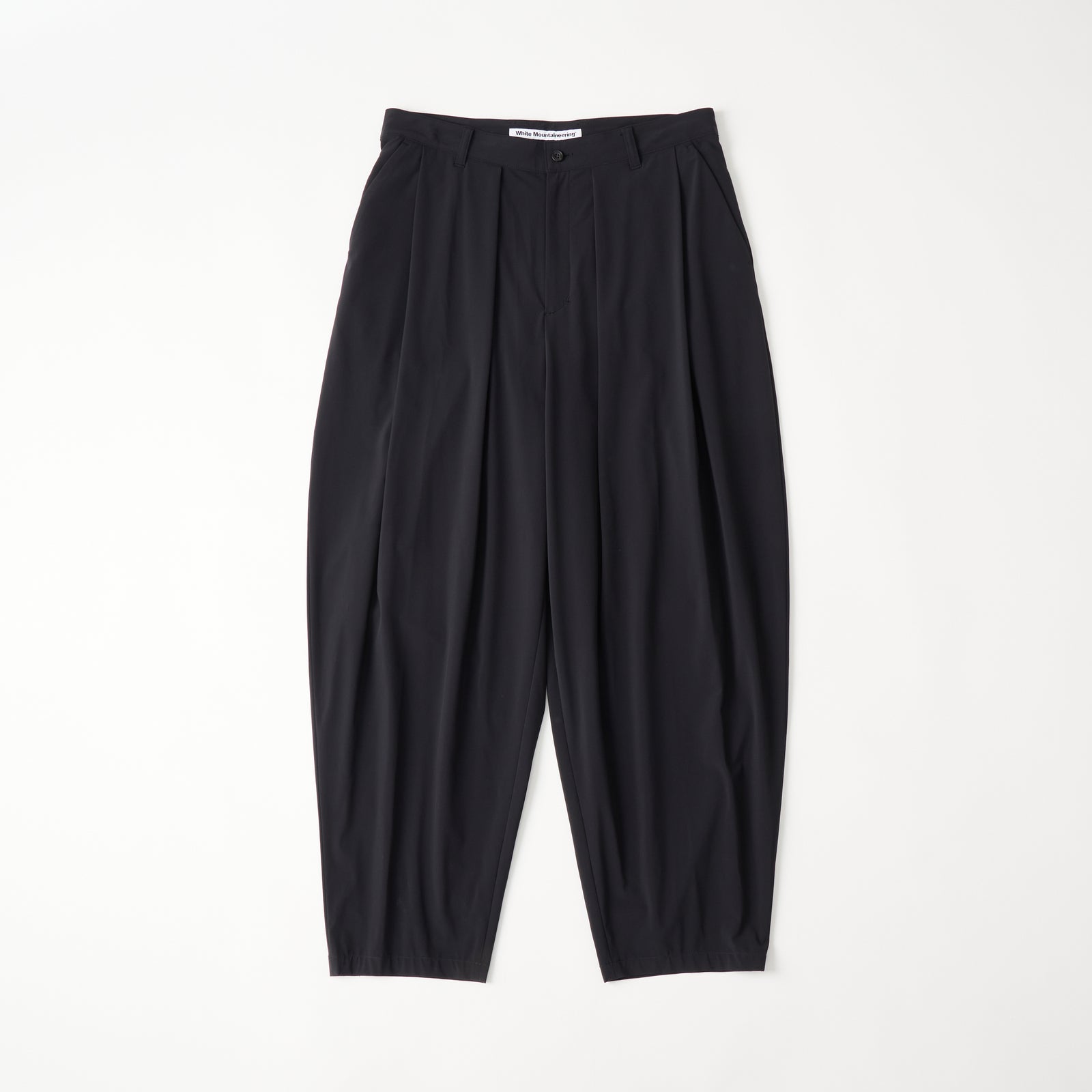8 TUCK WIDE TAPERED PANTS - White Mountaineering®︎ – White