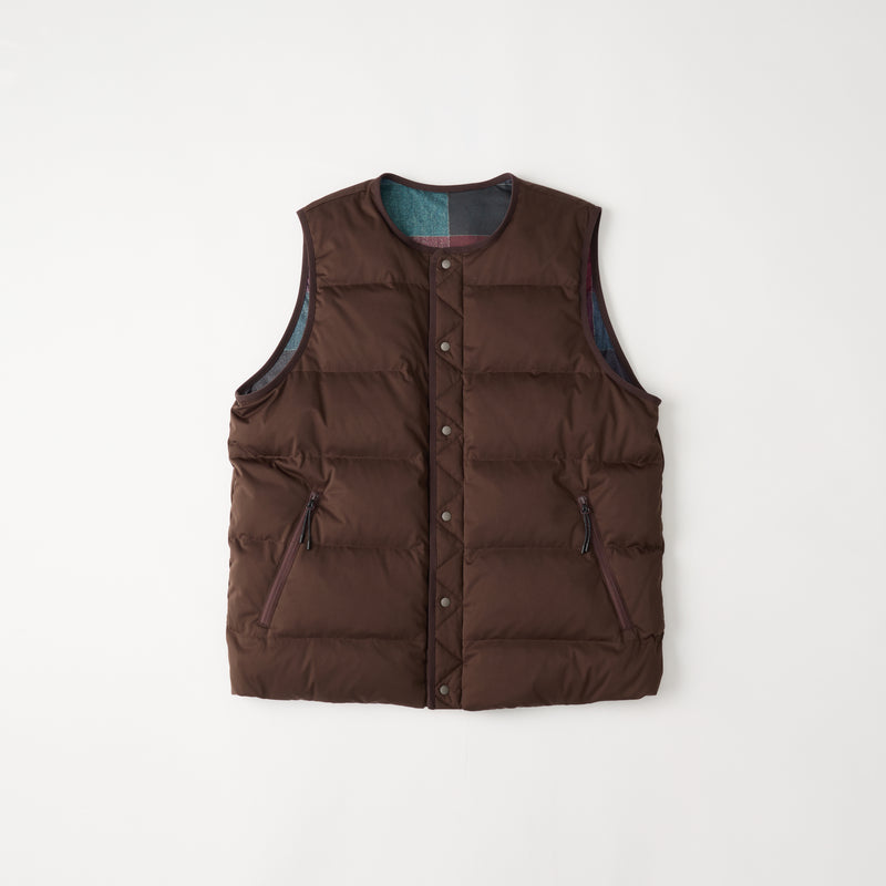 WM × TAION REVERSIBLE DOWN VEST