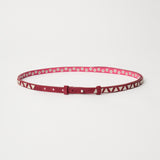 WM STUDS SUEDE BELT