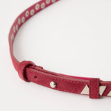 WM STUDS SUEDE BELT