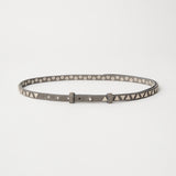 WM STUDS SUEDE BELT