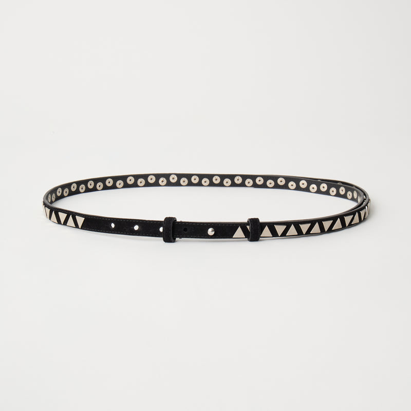 WM STUDS SUEDE BELT - White Mountaineering®︎ – White