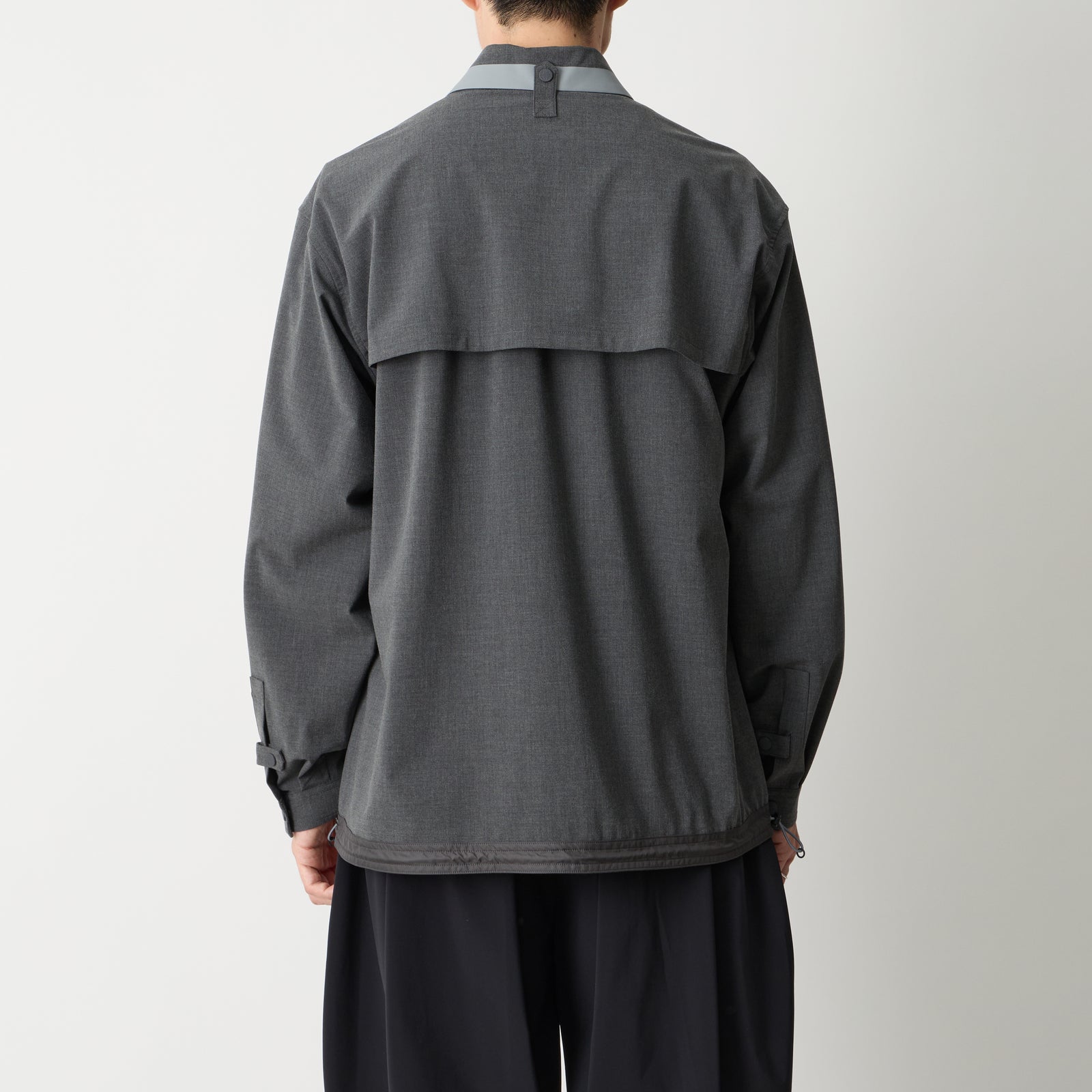 MID GUSSET SLEEVE BLOUSON - White Mountaineering®︎ – White 