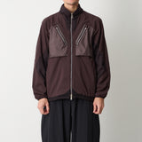 GARMENT DYE STAND COLLAR BLOUSON