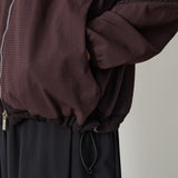 GARMENT DYE STAND COLLAR BLOUSON